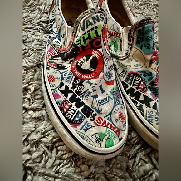 Vans Classic Slip-on Sticker Mash-Up Sneaker - Picture 2 of 8